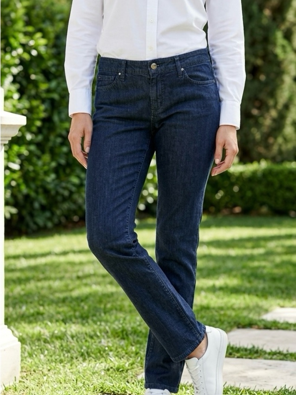 Joe's Jeans Cigarette Dark Blue Denim